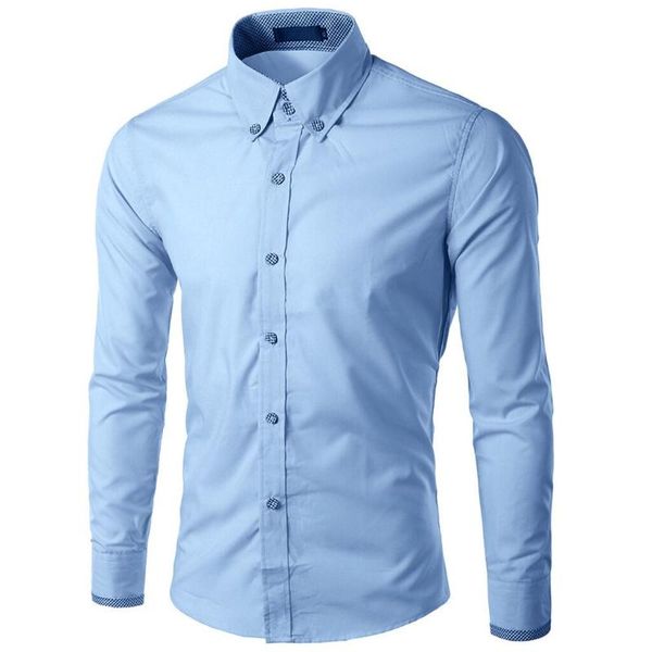 fashion men's shirt casual recreational button long sleeve shirt pure long sleeve male t-shirt men's new, White;black
fashion men's shirt casual recreational button long sleeve shirt pure long sleeve male t-shirt men's new, White;black