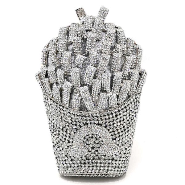 party bag fries shape evening bags crystal evening clutches metallic minaudiere bags for wedding rhinestone hollow out purse party bag
party bag fries shape evening bags crystal evening clutches metallic minaudiere bags for wedding rhinestone hollow out purse party bag