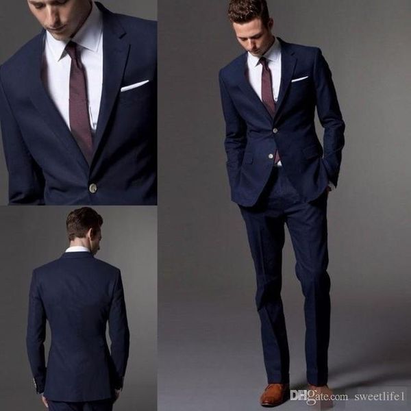 2020 fashion wedding suits two buttons groom tuxedos navy blue groomsmen men bridegroom for man clothes(jacket+pants, White;black
2020 fashion wedding suits two buttons groom tuxedos navy blue groomsmen men bridegroom for man clothes(jacket+pants, White;black