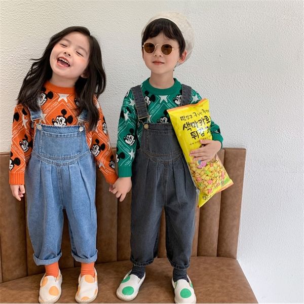 autumn children fashion loose denim overalls boys girls wide leg bodysuits 1-7 years kids suspender jeans 201112, Blue
autumn children fashion loose denim overalls boys girls wide leg bodysuits 1-7 years kids suspender jeans 201112, Blue