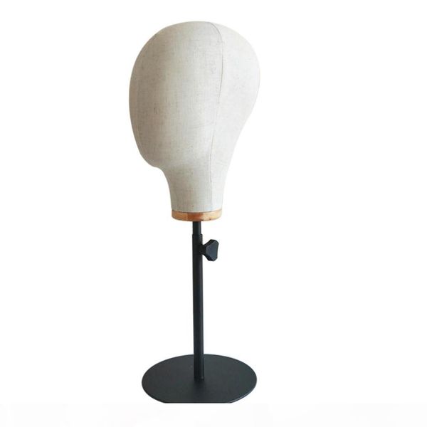 54cm mannequin head with support for sustainable store presentation, White
54cm mannequin head with support for sustainable store presentation, White