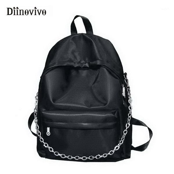backpack diinovivo fashion women chain school bag female oxford big korean backpacfor teen girl sac a main whdv06631
backpack diinovivo fashion women chain school bag female oxford big korean backpacfor teen girl sac a main whdv06631
