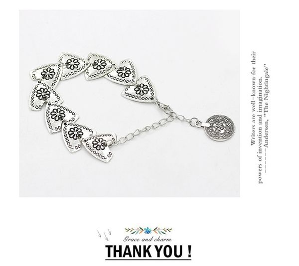 triangle coin bracelet gypsy bohemian bracelets carved flower turkish ethnic tribal chic boho jewelry arrow bracelets, Golden;silver
triangle coin bracelet gypsy bohemian bracelets carved flower turkish ethnic tribal chic boho jewelry arrow bracelets, Golden;silver