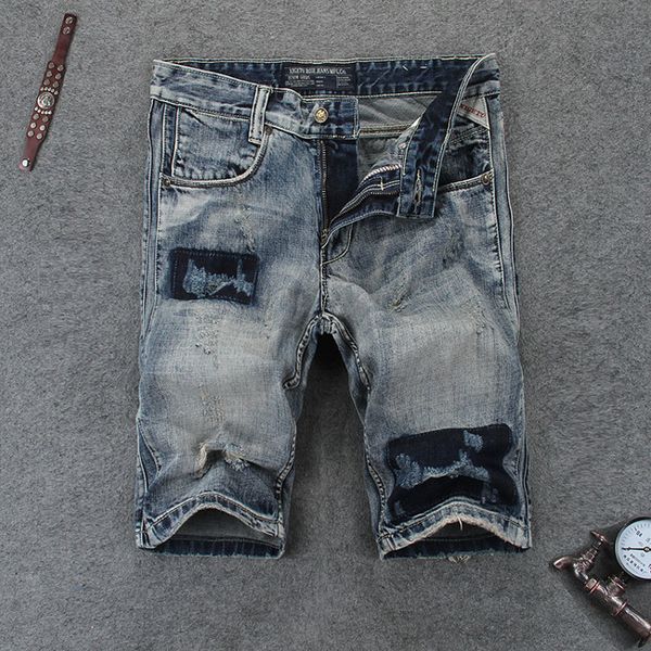 2021 new italian summer style breeches ripped up men's denim vintage retro shorts printed short jeans 3hgb, Blue
2021 new italian summer style breeches ripped up men's denim vintage retro shorts printed short jeans 3hgb, Blue