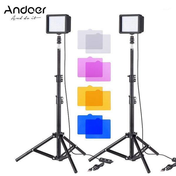 flash heads andoer mini usb led light kit including 10w 5600k video panel * 2 + 100cm/39.4inch tripod stands for youtube1
flash heads andoer mini usb led light kit including 10w 5600k video panel * 2 + 100cm/39.4inch tripod stands for youtube1