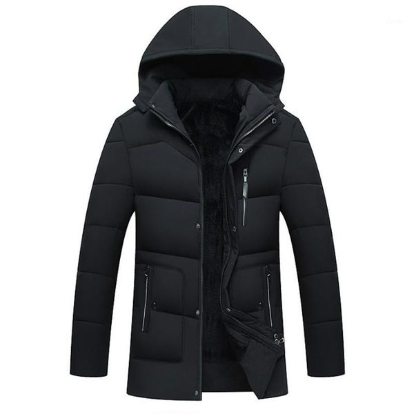 men winter fleece thick long jacket winter male casual warm cotton padded windbreaker hooded parka streetwear coats1, Black
men winter fleece thick long jacket winter male casual warm cotton padded windbreaker hooded parka streetwear coats1, Black