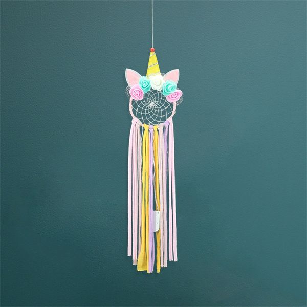 unicorn aerial pendant cute girl style dreamcatcher handmade compilation multi colors iron ring colored lights dreamcatchers 14 5ms l1 
unicorn aerial pendant cute girl style dreamcatcher handmade compilation multi colors iron ring colored lights dreamcatchers 14 5ms l1