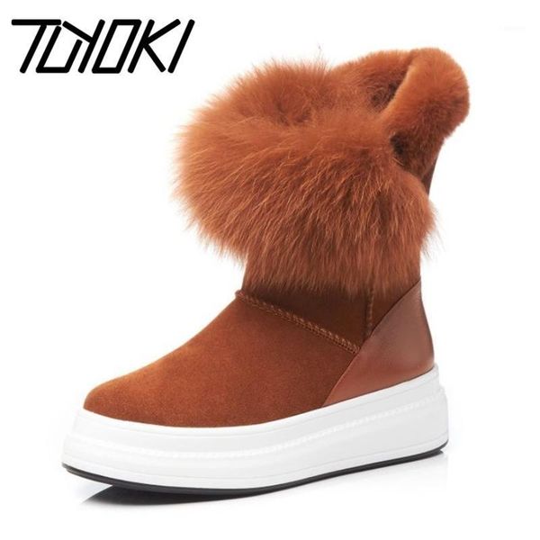 tuyoki women snow boots cow leather warm plush fur winter shoes woman mid calf boots fashion short boot women size 34-401, Black
tuyoki women snow boots cow leather warm plush fur winter shoes woman mid calf boots fashion short boot women size 34-401, Black