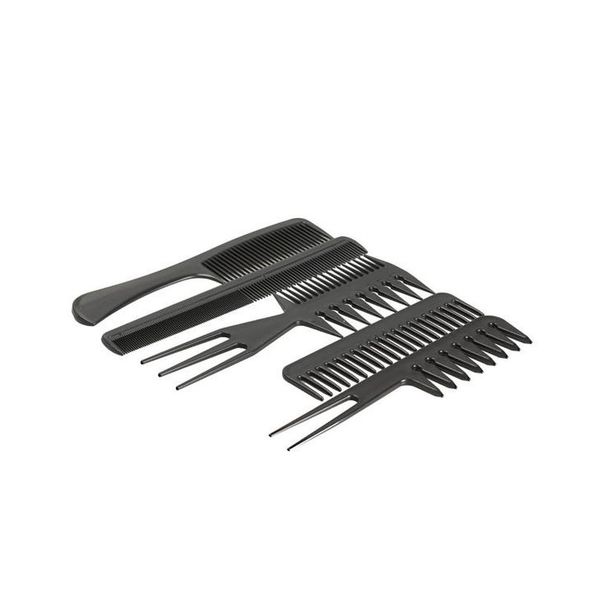 10pcs/set professional hair brush comb salon barber anti-static hair combs hairbrush hairdressing combs hair qylfhp lipper, Silver
10pcs/set professional hair brush comb salon barber anti-static hair combs hairbrush hairdressing combs hair qylfhp lipper, Silver