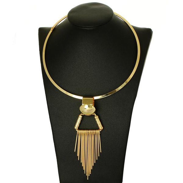fashion statement tassel necklace choker gold/silver color chain necklace lady party jewelry 2020 women accessories, Golden;silver
fashion statement tassel necklace choker gold/silver color chain necklace lady party jewelry 2020 women accessories, Golden;silver