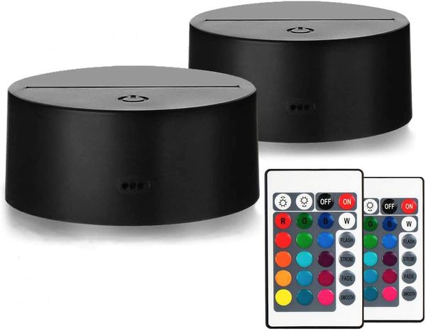 3d illusion touch switch lamp base led light base led night lights with rgb remote controller for home decoration festival gift
3d illusion touch switch lamp base led light base led night lights with rgb remote controller for home decoration festival gift