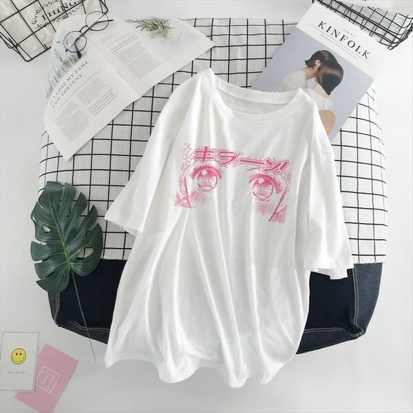 летний японский новый мультфильм cute kawaii harajuku сыпучие с коротким рукавом белый топы тройники o шеи смешные женщин футболка, White
летний японский новый мультфильм cute kawaii harajuku сыпучие с коротким рукавом белый топы тройники o шеи смешные женщин футболка, White