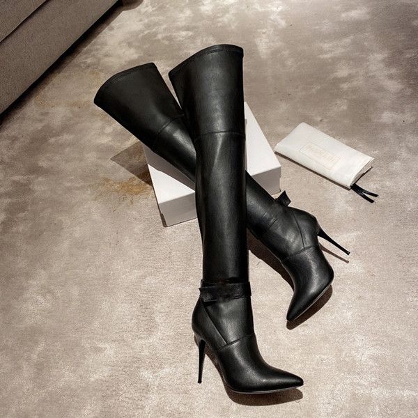 genuine real leather custom thigh-high boots with non-slip soles low heel shoes ladies slip-on flat motorcycle boots, Black
genuine real leather custom thigh-high boots with non-slip soles low heel shoes ladies slip-on flat motorcycle boots, Black