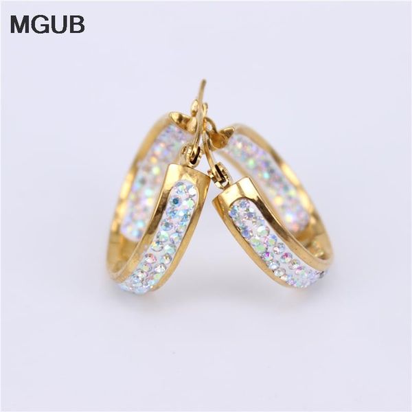 hoop & huggie cubic zirconia gold color stainless steel circle earrings for women jewelry fashion gift 25mm-35mmlh781, Golden;silver
hoop & huggie cubic zirconia gold color stainless steel circle earrings for women jewelry fashion gift 25mm-35mmlh781, Golden;silver