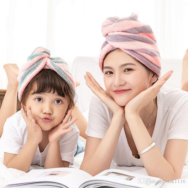 new stripe hair cap suction hair cap korean thickened dry hair towel children dry fast dry towel
new stripe hair cap suction hair cap korean thickened dry hair towel children dry fast dry towel