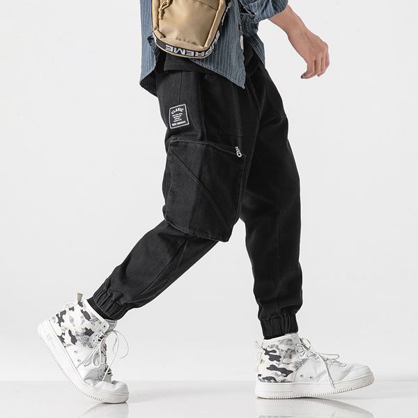 2021 new fashion streetwear men's breech breeches wide black pocket fit denim cargo pants from vintage hip designer jeans rrwb, Blue
2021 new fashion streetwear men's breech breeches wide black pocket fit denim cargo pants from vintage hip designer jeans rrwb, Blue