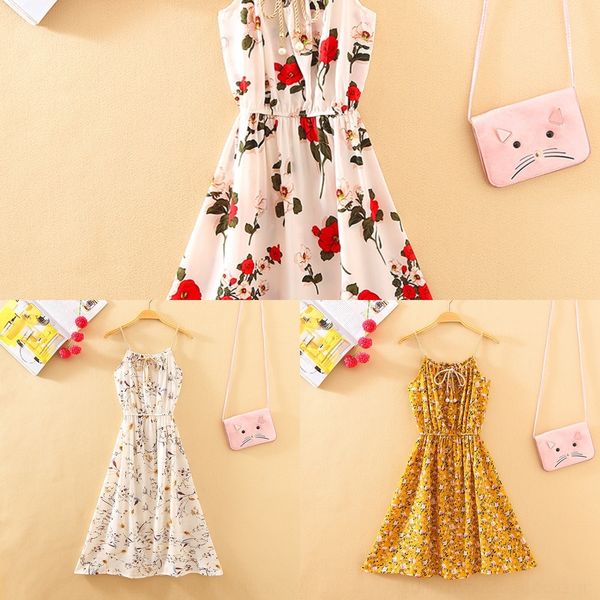 q4atg 2020 fresh new women's small summer print sleeveless suspender skirt dressdress dressdress short lue sweet waist a-line suspender, Black;gray
q4atg 2020 fresh new women's small summer print sleeveless suspender skirt dressdress dressdress short lue sweet waist a-line suspender, Black;gray