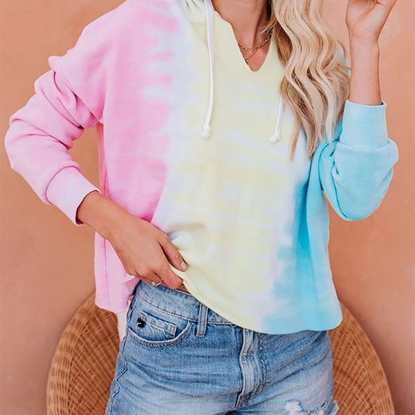 xizs9 gradient autumn and winter new tie-dyed long v-neck hooded pulloversweater pullover 2020 sleeve pullover casual sweater for women hxpb, Black
xizs9 gradient autumn and winter new tie-dyed long v-neck hooded pulloversweater pullover 2020 sleeve pullover casual sweater for women hxpb, Black