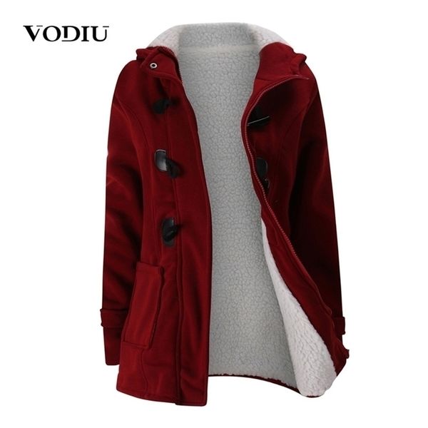 hooded jacket winter women wool blend coats winter horn leather buckle parka outerwear female clothes plus size 3xl 5xl 201110, Black
hooded jacket winter women wool blend coats winter horn leather buckle parka outerwear female clothes plus size 3xl 5xl 201110, Black