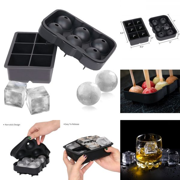 ticent trays (set of 2), silicone sphere whiskey ball maker with lids large square ice cube molds for cocktails & bourbon 1 n15wj
ticent trays (set of 2), silicone sphere whiskey ball maker with lids large square ice cube molds for cocktails & bourbon 1 n15wj