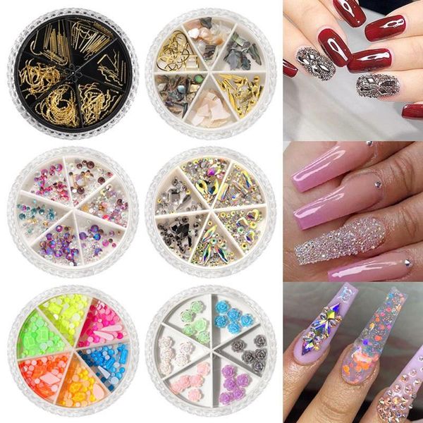 nail art decorations women stickers 6 grids/set rivet butterfly decals diy sequins gem rhinestones nails manicure decoration, Silver;gold
nail art decorations women stickers 6 grids/set rivet butterfly decals diy sequins gem rhinestones nails manicure decoration, Silver;gold