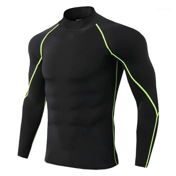 running jerseys turtleneck compression shirts solid color weightlifting male fitness t-shirts gymnastic tight rash guard tee1, Black;blue
running jerseys turtleneck compression shirts solid color weightlifting male fitness t-shirts gymnastic tight rash guard tee1, Black;blue