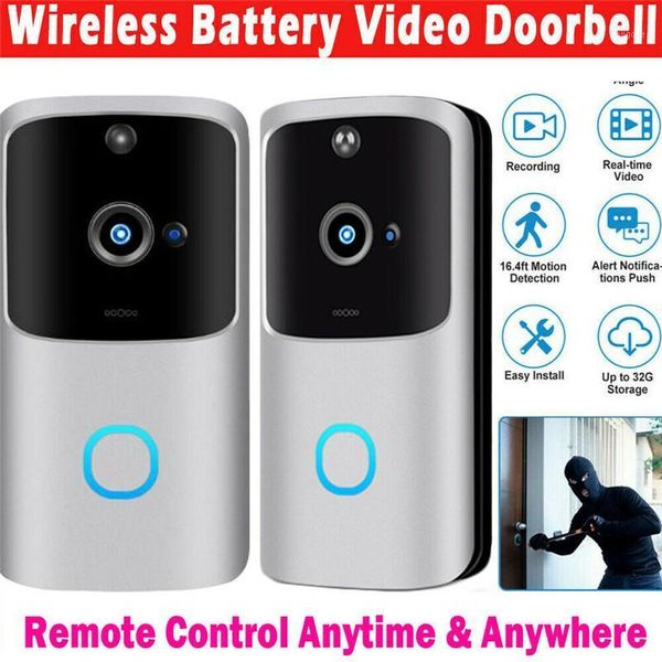 doorbells house security & protection wifi wireless video doorbell two-way talk smart door bell camera hd ( battery not included)1
doorbells house security & protection wifi wireless video doorbell two-way talk smart door bell camera hd ( battery not included)1