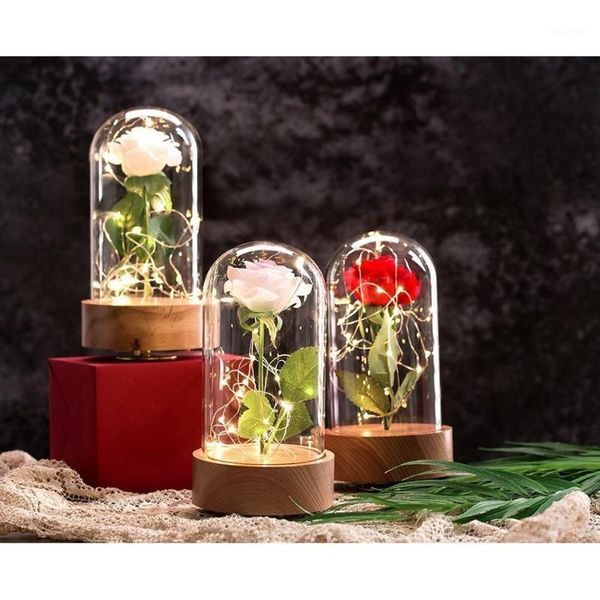 personalized eternal rose flowers music box with led light in glass dome for wedding party christmas valentine's day gift1
personalized eternal rose flowers music box with led light in glass dome for wedding party christmas valentine's day gift1