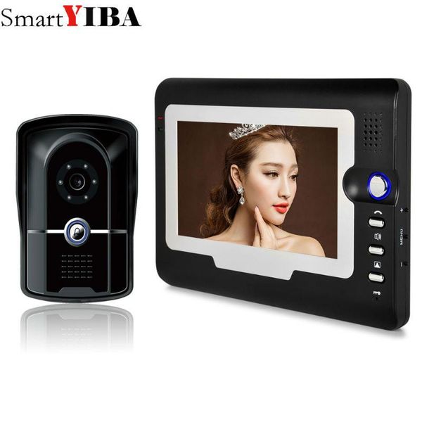 smartyiba 7 " tft color lcd moniter video door phone intercom doorbell system kit unlock ir night vision rainproof camera video
smartyiba 7 " tft color lcd moniter video door phone intercom doorbell system kit unlock ir night vision rainproof camera video