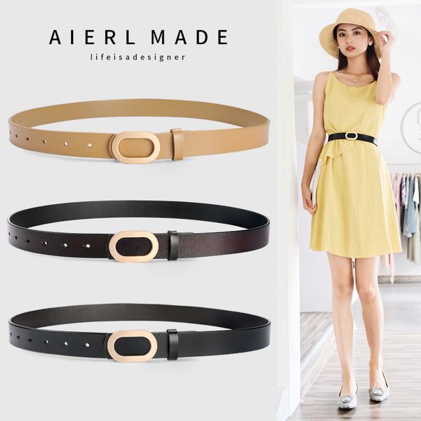 lady ins style leather simple versatile belt fashion skirt decoration korean jeans with black, Black;brown
lady ins style leather simple versatile belt fashion skirt decoration korean jeans with black, Black;brown