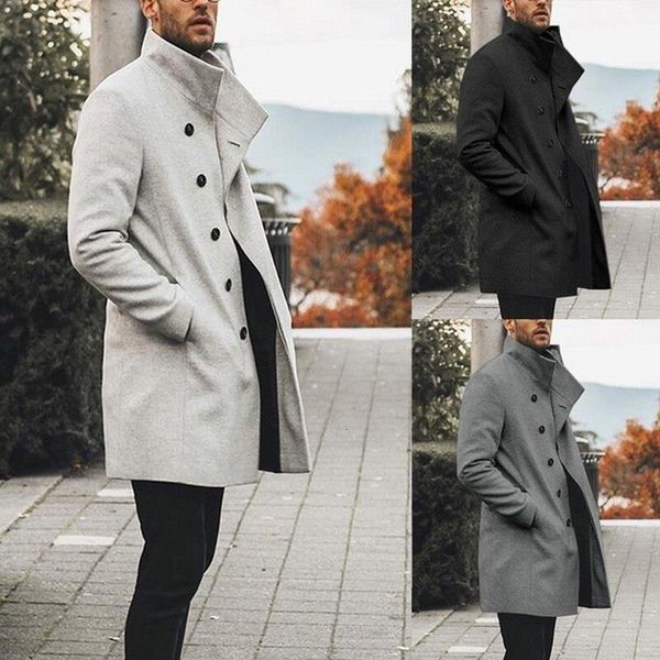 autumn mens brand treanch coats stand fashion long jacket overcoat casual solid slim pocket coats black white outwear 2019, Tan;black
autumn mens brand treanch coats stand fashion long jacket overcoat casual solid slim pocket coats black white outwear 2019, Tan;black