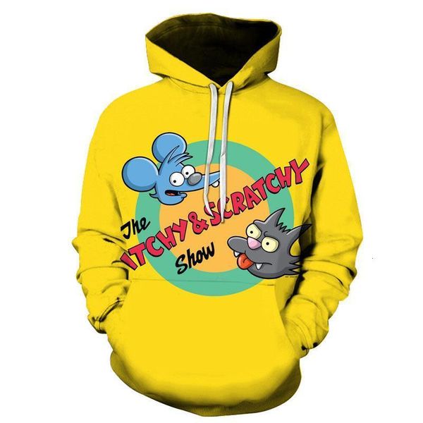 new harajuku cartoon anime the simpsons hoodies men women yellow sweatshirts printed 3d hooded pullover casual streetwear, Black
new harajuku cartoon anime the simpsons hoodies men women yellow sweatshirts printed 3d hooded pullover casual streetwear, Black