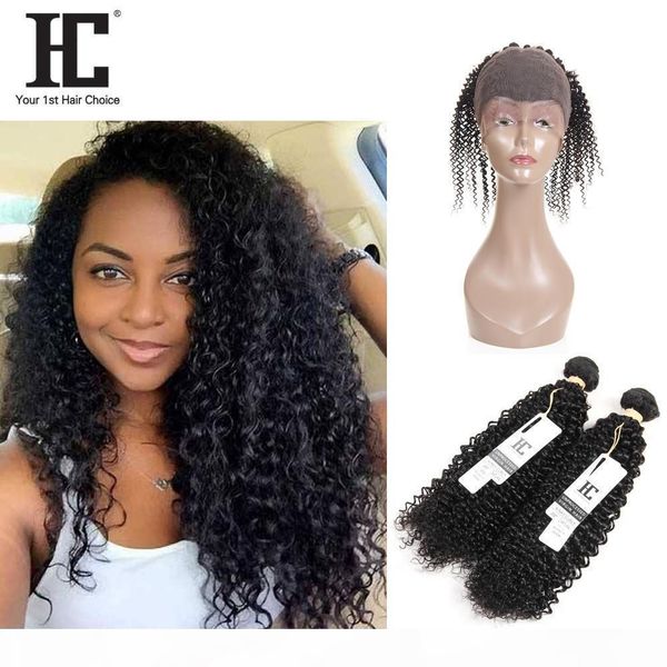 hc hair brazilian kinky curly 360 lace frontal closure with bundles 2 bundles hair extension weave with 360 lace frontal human hair, Black;brown
hc hair brazilian kinky curly 360 lace frontal closure with bundles 2 bundles hair extension weave with 360 lace frontal human hair, Black;brown