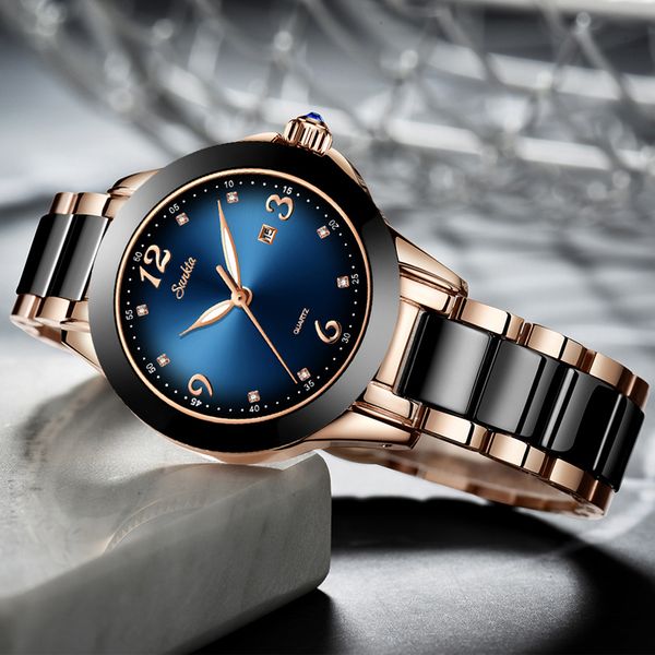 sunkta fashion ladies watches women brand luxury ceramic rhinestone sport quartz watch women blue waterproof bracelet watch t200420, Slivery;brown
sunkta fashion ladies watches women brand luxury ceramic rhinestone sport quartz watch women blue waterproof bracelet watch t200420, Slivery;brown