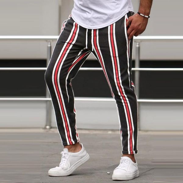 men's pants men summer sport cargo hip hop joggers splicing striped overalls casual pocket work trousers sweatpants streetwear 2021, Black
men's pants men summer sport cargo hip hop joggers splicing striped overalls casual pocket work trousers sweatpants streetwear 2021, Black
