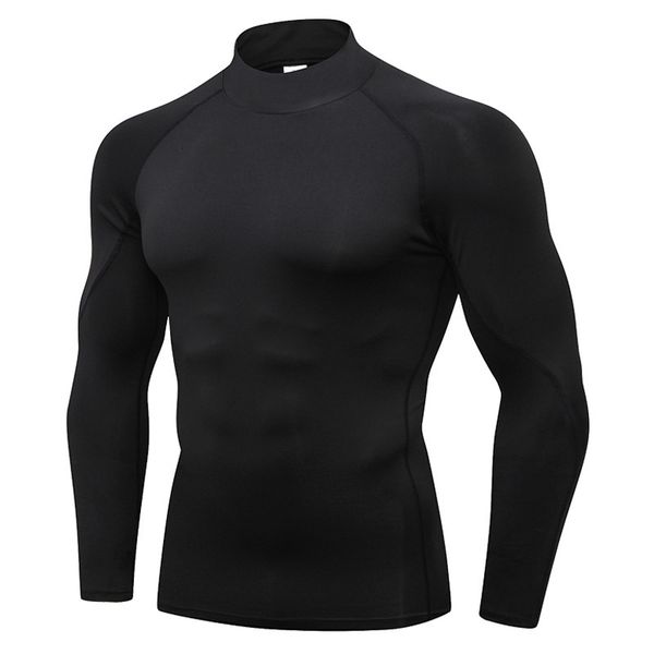 compression long sleeve t shirt men running sport t-shirt gym fitness quick dry solid tees male jogging training clothing, Black;blue
compression long sleeve t shirt men running sport t-shirt gym fitness quick dry solid tees male jogging training clothing, Black;blue
