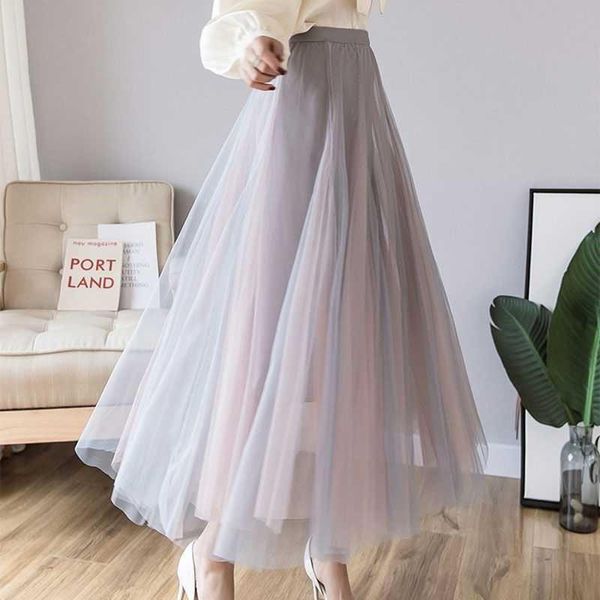 skirts long mesh skirt for women clothes faldas casual harajuku fashion tulle high waist female elegant elastic solid color q3358, Black
skirts long mesh skirt for women clothes faldas casual harajuku fashion tulle high waist female elegant elastic solid color q3358, Black
