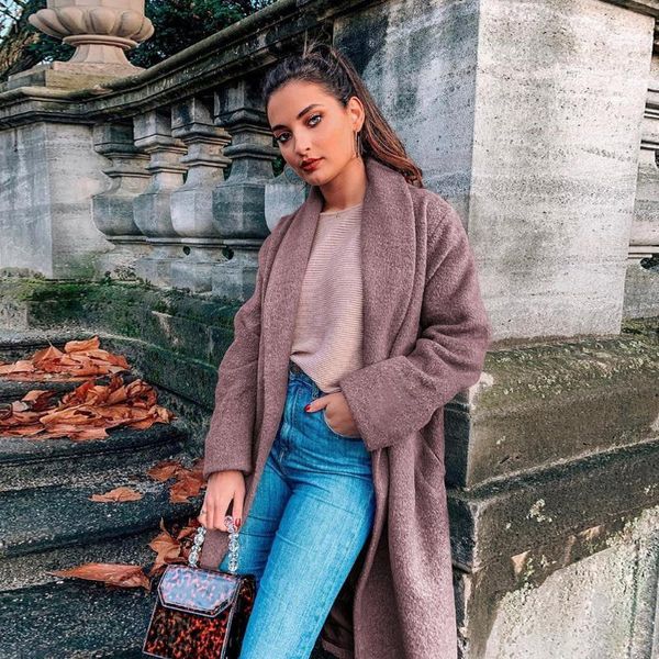 sagace new arrivals women's fashion long sleeve jackets solid color casual loose coat solid color street fashion coat, Black
sagace new arrivals women's fashion long sleeve jackets solid color casual loose coat solid color street fashion coat, Black