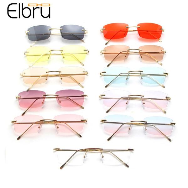 sunglasses elbru 2021 fashion lady oversized rimless women men small square sunshades ocean color sun glasses female uv400, White;black
sunglasses elbru 2021 fashion lady oversized rimless women men small square sunshades ocean color sun glasses female uv400, White;black
