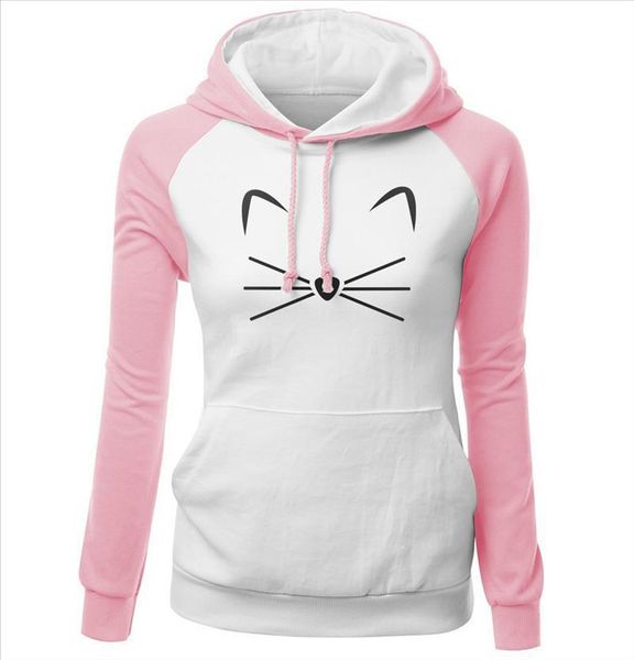 kawaii womens hoodies autumn winter raglan sweatshirt for female cute cat print pink lady fleece hoody with hat kpop, Black
kawaii womens hoodies autumn winter raglan sweatshirt for female cute cat print pink lady fleece hoody with hat kpop, Black