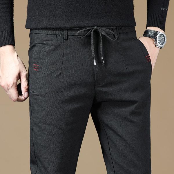 men pants fashion dress men's business casual breathable not creased trousers suit pants male1, Black
men pants fashion dress men's business casual breathable not creased trousers suit pants male1, Black