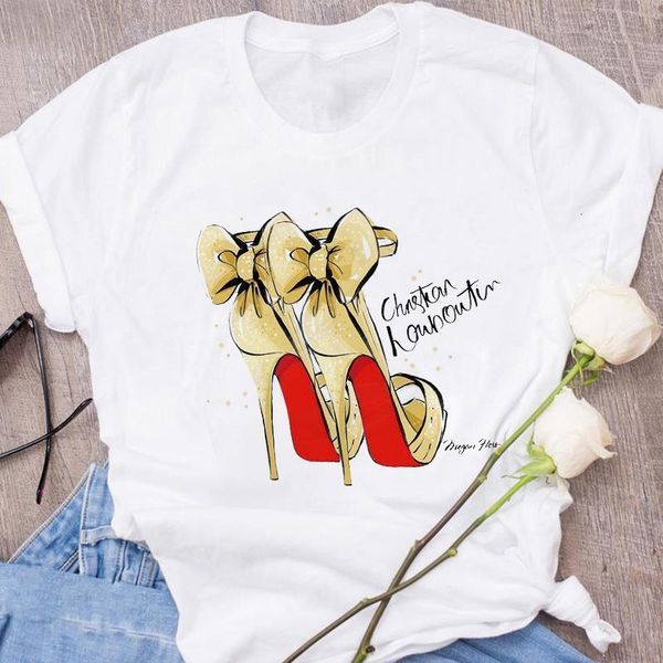 2021 summer new t shirt women high heels print short sleeve casual loose white t-shirt for girls students lady vogue tees
2021 summer new t shirt women high heels print short sleeve casual loose white t-shirt for girls students lady vogue tees