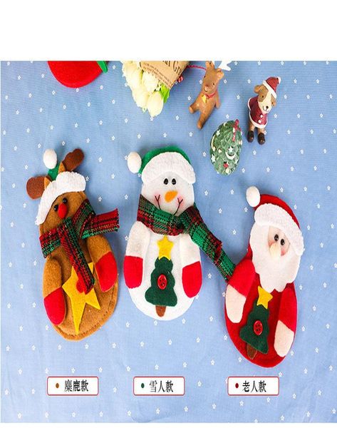 mini red santa claus snowman elk creative candy pouch cutlery bag xmas tree decorations christmas knife fork cover wmtqrb xhhair
mini red santa claus snowman elk creative candy pouch cutlery bag xmas tree decorations christmas knife fork cover wmtqrb xhhair