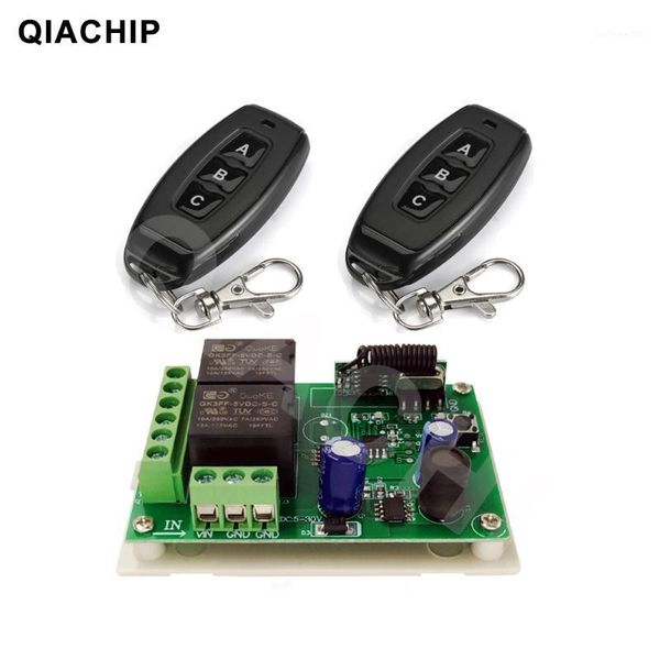 remote controlers qiachip 433mhz universal dc 6v 12v 24v 2ch wireless smart control switch receiver module transmitter for lamp motor1
remote controlers qiachip 433mhz universal dc 6v 12v 24v 2ch wireless smart control switch receiver module transmitter for lamp motor1