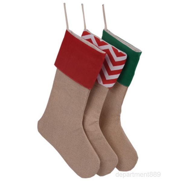a-30*45cm gift xmas stocking christmas 10 styles plain burlap decorative socks bags owa1537
a-30*45cm gift xmas stocking christmas 10 styles plain burlap decorative socks bags owa1537