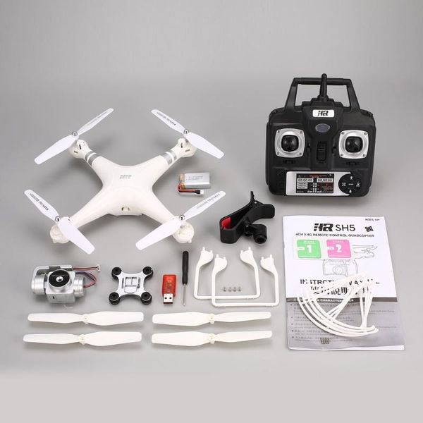 sh5hd 2.4g fpv drone rc quadcopter с 720p регулируемый wi-fi камера live video altitude удержание headless mode one key return drone
sh5hd 2.4g fpv drone rc quadcopter с 720p регулируемый wi-fi камера live video altitude удержание headless mode one key return drone