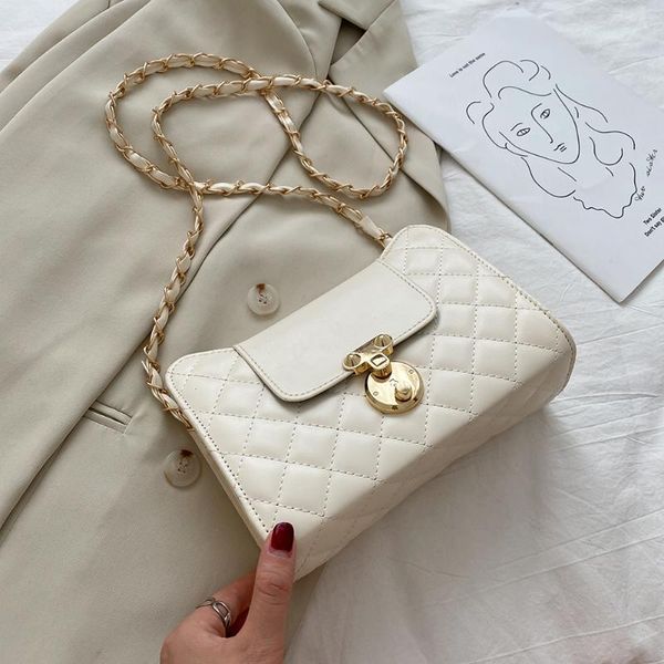 fashion lattice pattern pu leather crossbody bag women casual shoulder handbag solid color chain elegant messenger satchel
fashion lattice pattern pu leather crossbody bag women casual shoulder handbag solid color chain elegant messenger satchel