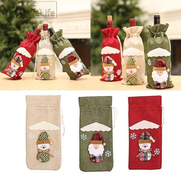 christmas decorations for home santa claus linen wine bottle cover snowman gift holders xmas navidad decor year
christmas decorations for home santa claus linen wine bottle cover snowman gift holders xmas navidad decor year