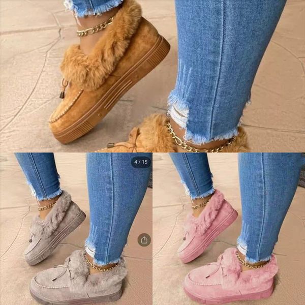 pck1y winter slippers plush fur shoes women men house home slides indoor snow boots flip flops mop cotton yarn warm non-slip cotton, Black
pck1y winter slippers plush fur shoes women men house home slides indoor snow boots flip flops mop cotton yarn warm non-slip cotton, Black