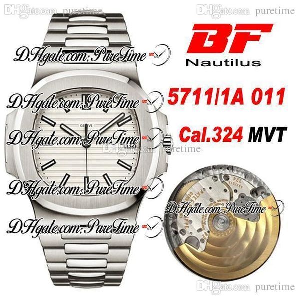 bff v2 5711/1a-011 cal.324sc automatic mens watch white textured dial stainless steel bracelet watches edition puretime ptpp e30a1, Slivery;brown
bff v2 5711/1a-011 cal.324sc automatic mens watch white textured dial stainless steel bracelet watches edition puretime ptpp e30a1, Slivery;brown